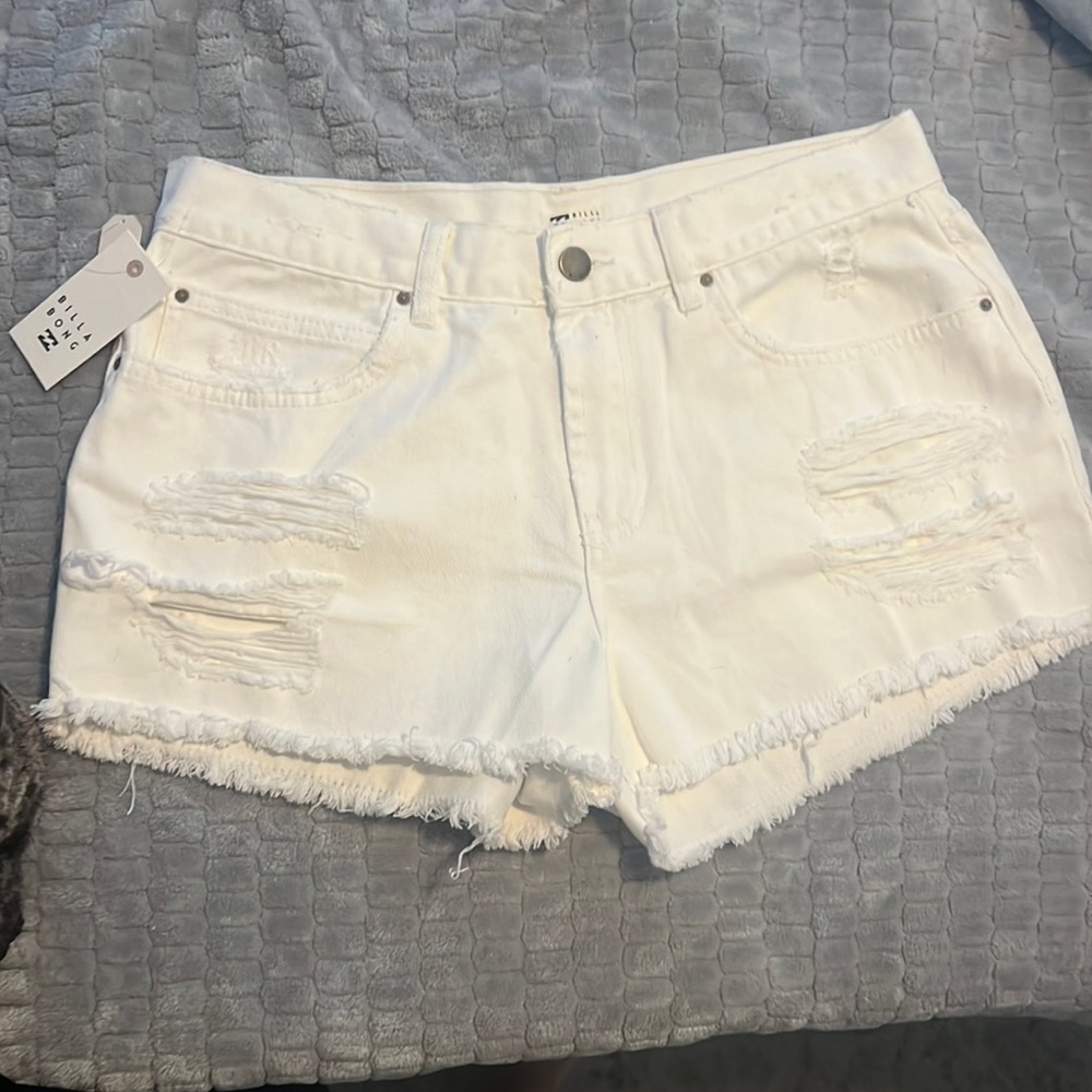 Billabong white shorts
